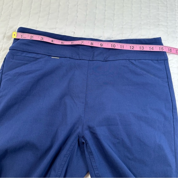 EP New York Navy Women's Pull On Magic Trousers Ankle Pants Size M - Picture 7 of 15